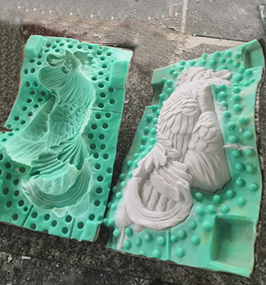   樹脂工藝品模具硅膠翻模過程中發(fā)粘原因你知道嗎 ？